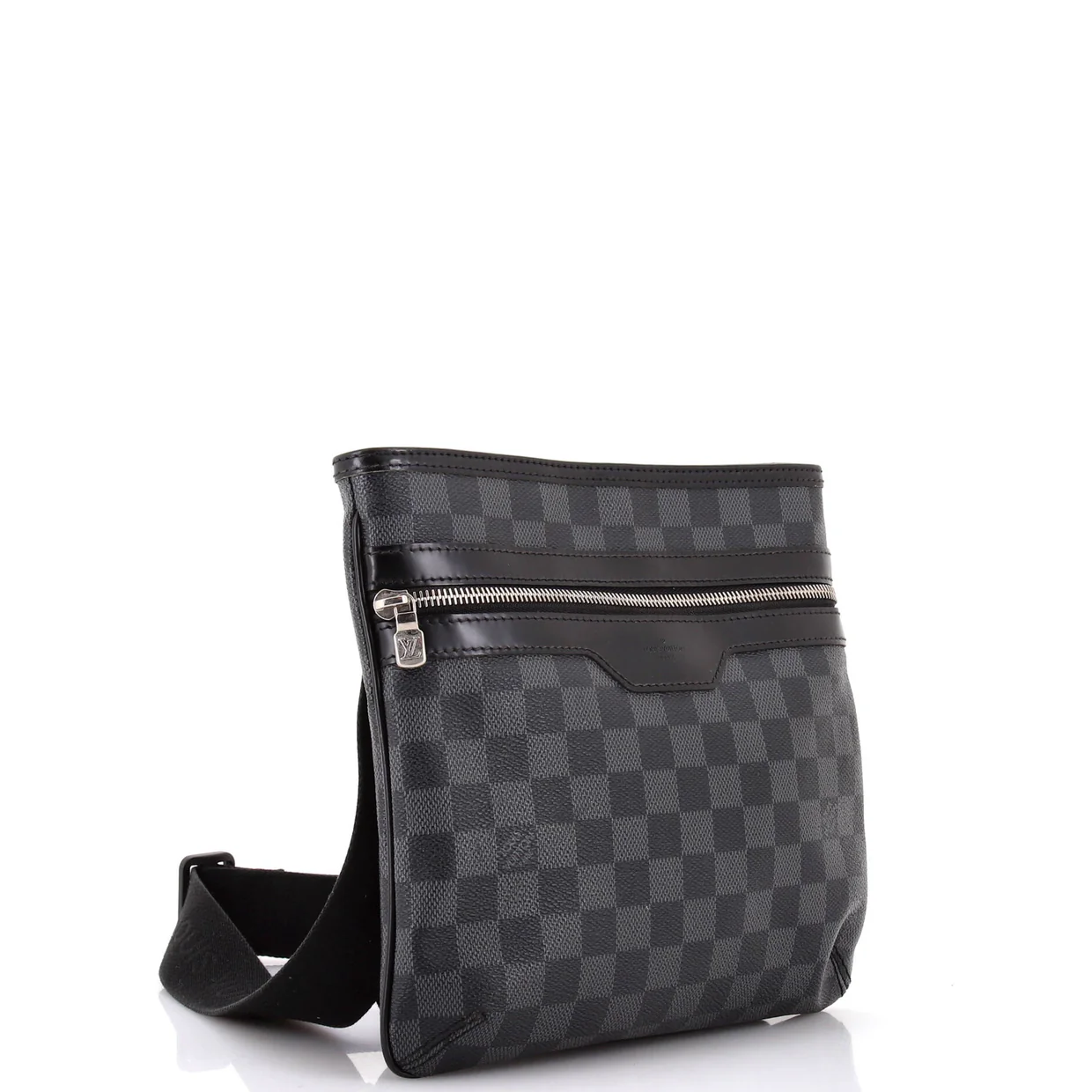 Thomas Handbag Damier Graphite - Deep Luxury