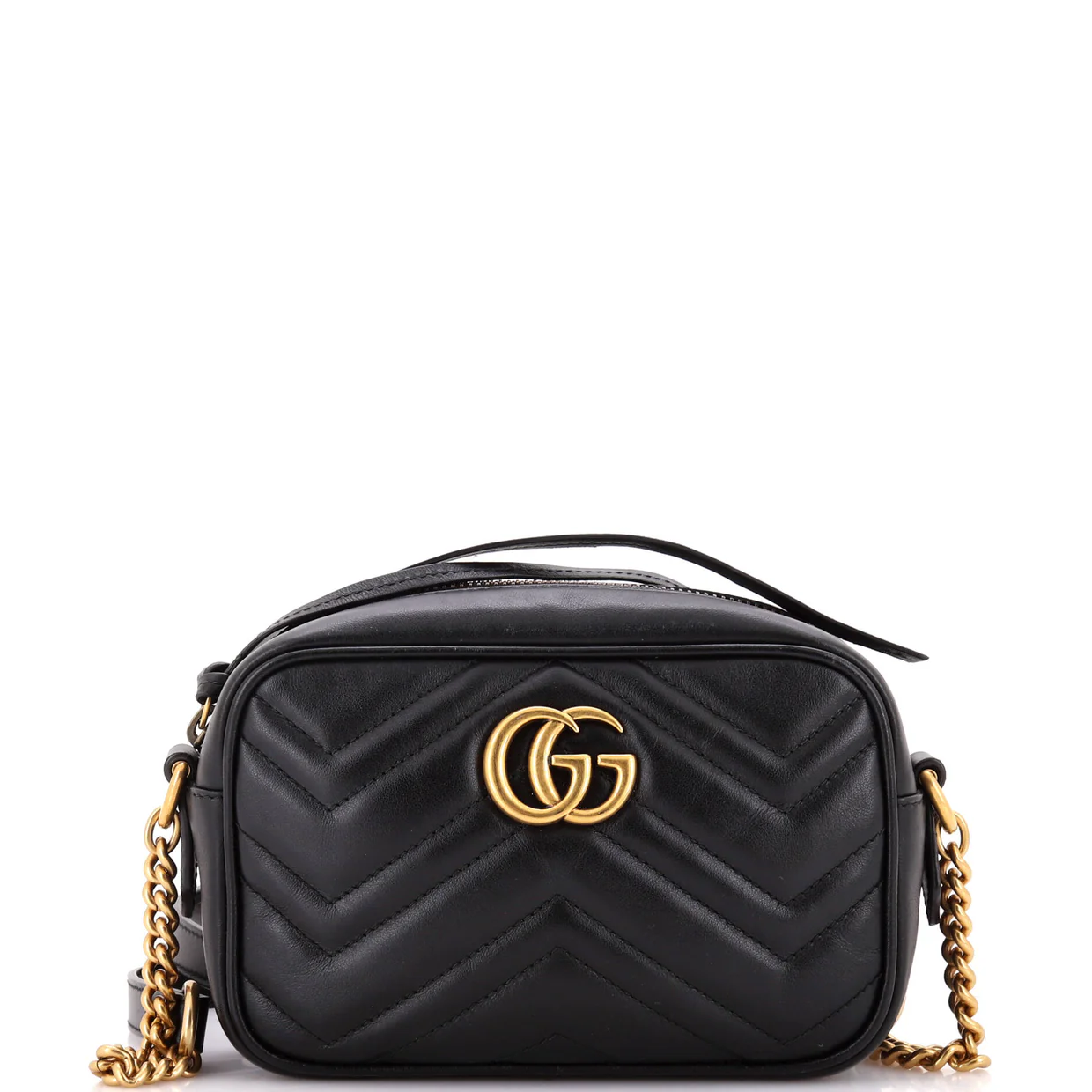 GG Marmont Shoulder Bag Matelasse Leather Mini - Deep Luxury