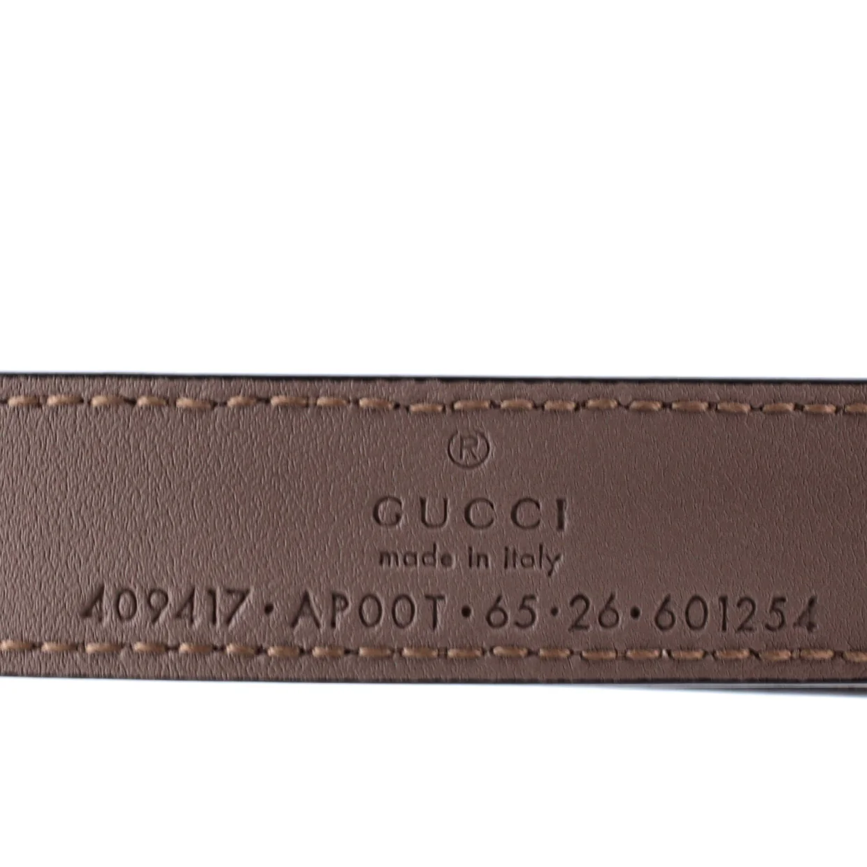 GG Marmont Belt Leather Thin 65 - Deep Luxury