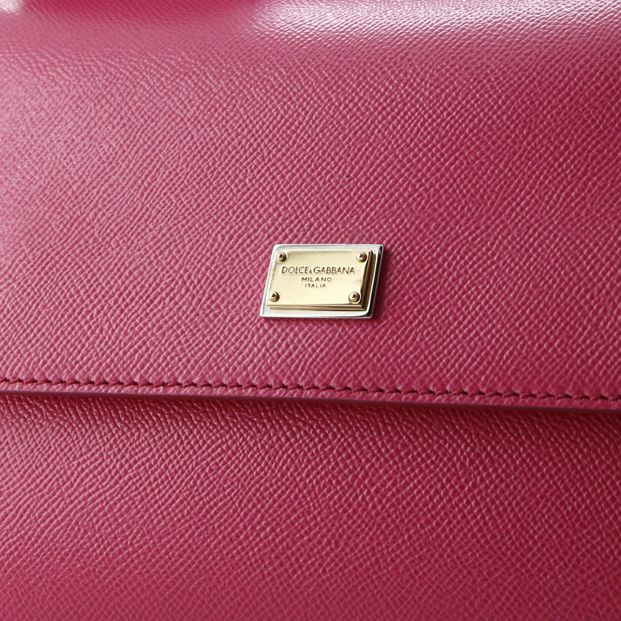Miss Sicily Bag Leather Medium - Deep Luxury