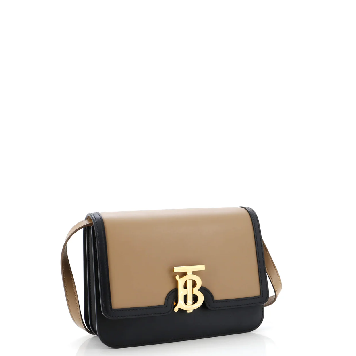 TB Flap Bag Leather Small - Deep Luxury