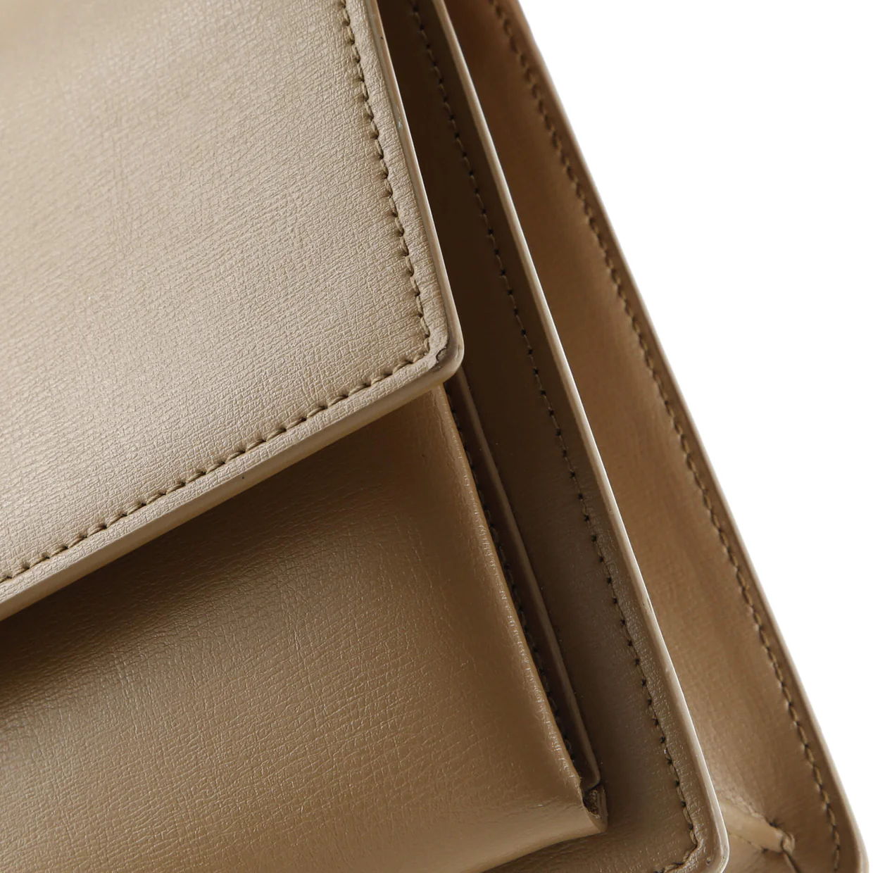 Sunset Top Handle Shoulder Bag Leather Medium - Deep Luxury