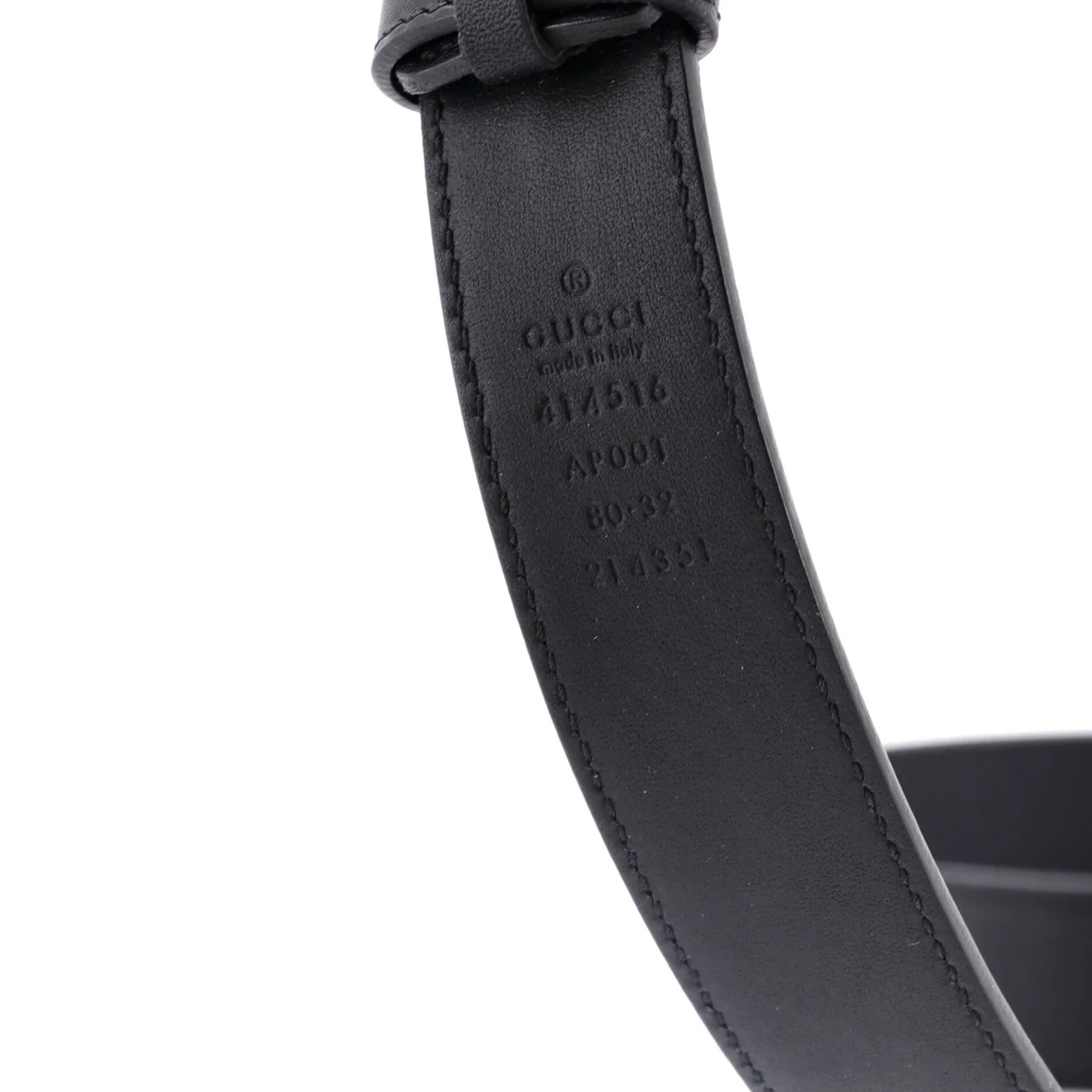 GG Marmont Belt Leather Medium 80 - Deep Luxury