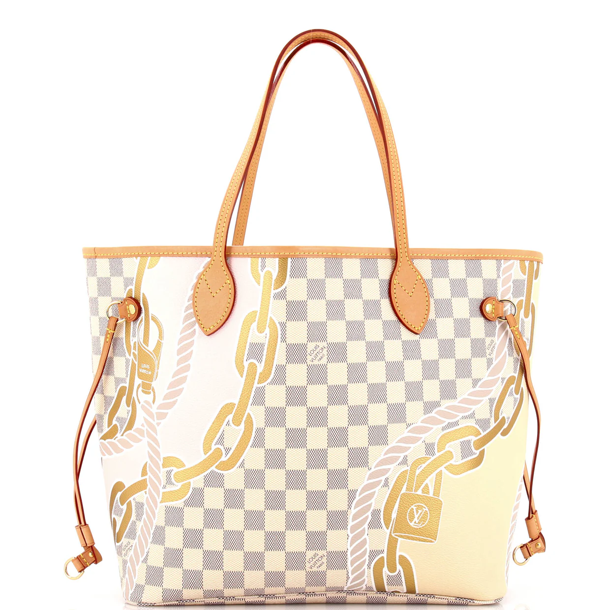 Neverfull NM Tote Limited Edition Nautical Damier MM - Deep Luxury