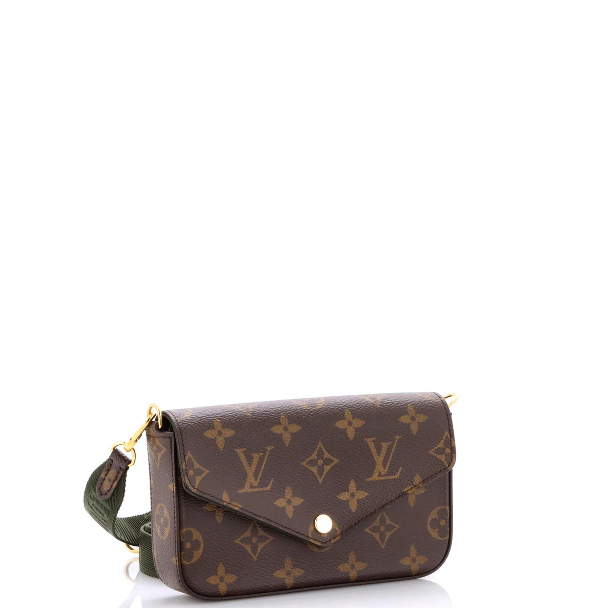 Felicie Strap u0026 Go Handbag Monogram Canvas - Deep Luxury