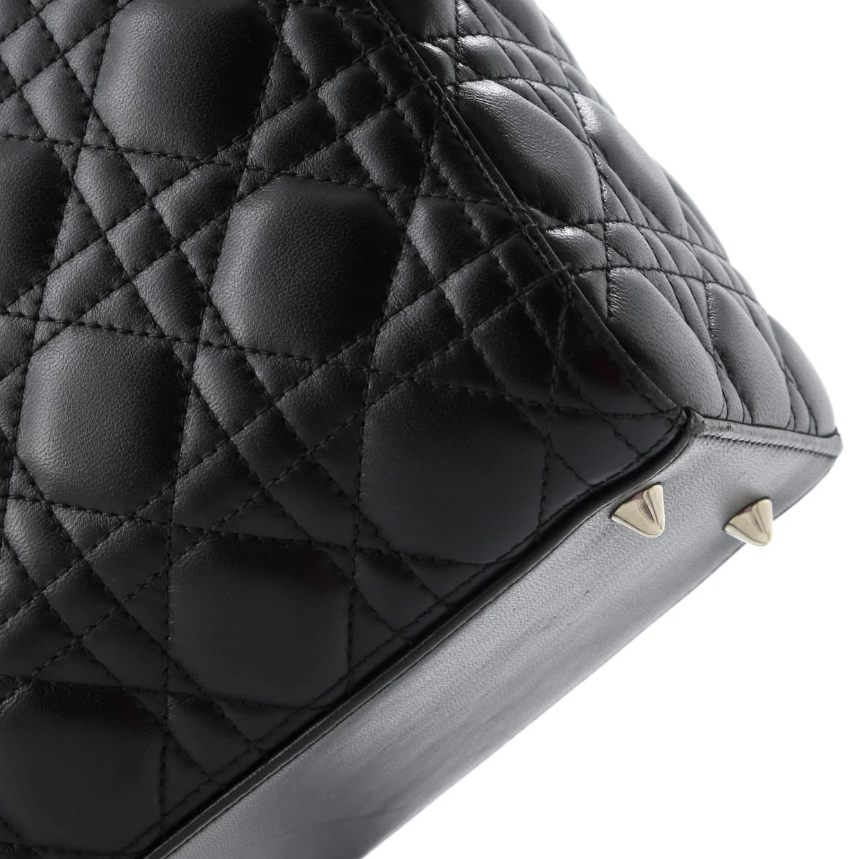 Lady Dior NM Bag Cannage Quilt Lambskin Medium - Deep Luxury