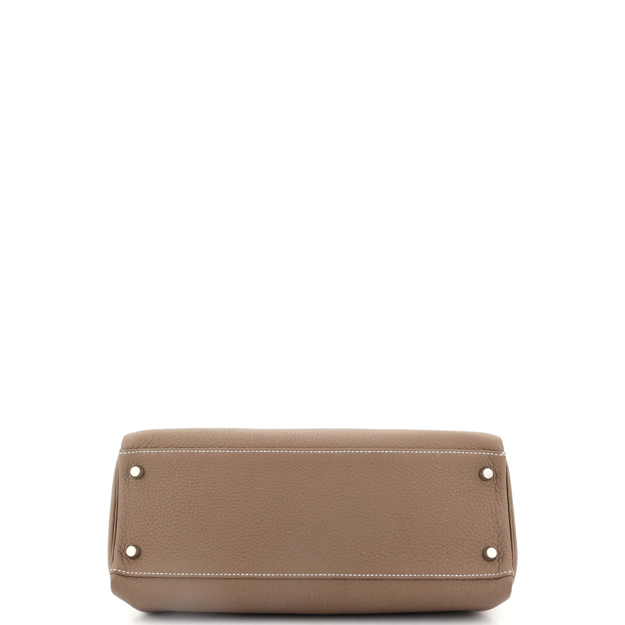 Kelly Handbag Grey Togo with Palladium Hardware 32 - Deep Luxury