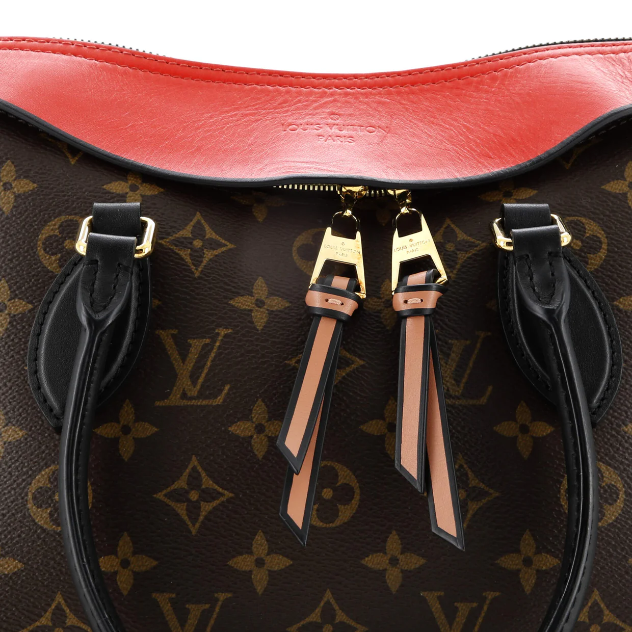 Tuileries Handbag Monogram Canvas with Leather - Deep Luxury