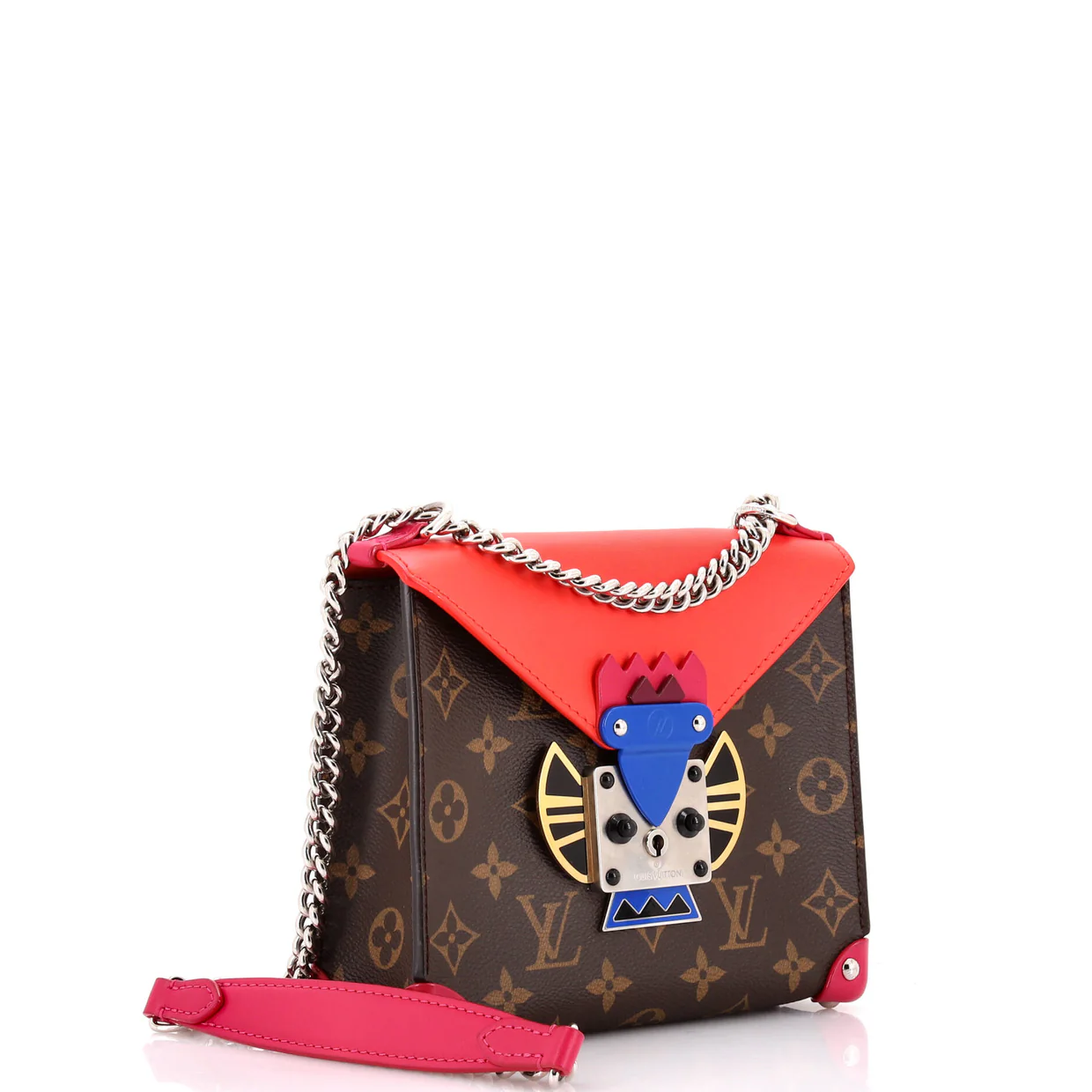 Tribal Mask Pochette Monogram Canvas GM - Deep Luxury