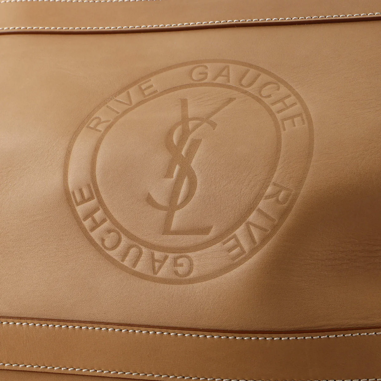 Rive Gauche Tote Bag Leather Large - Deep Luxury