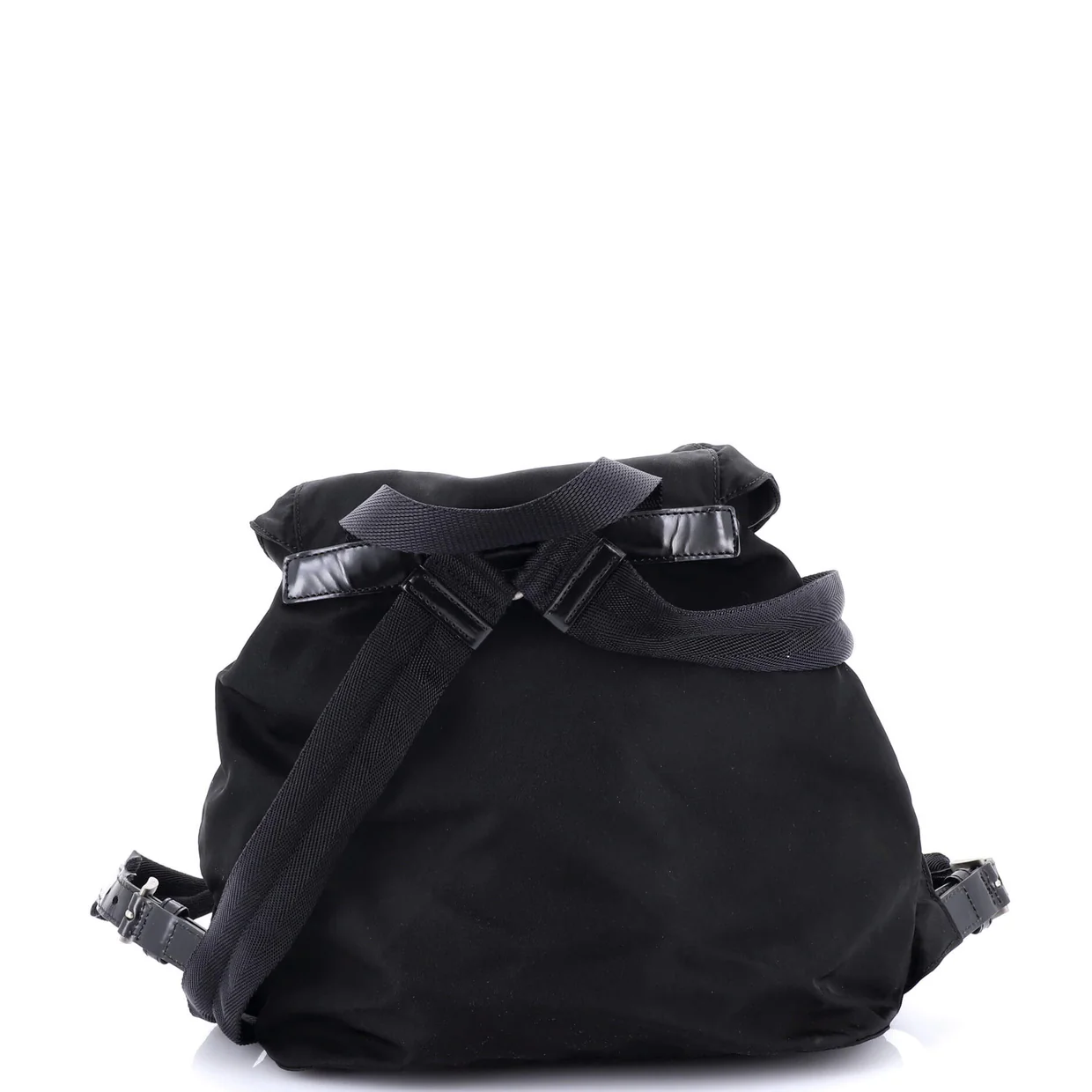 Double Front Pocket Backpack Tessuto Small - Deep Luxury