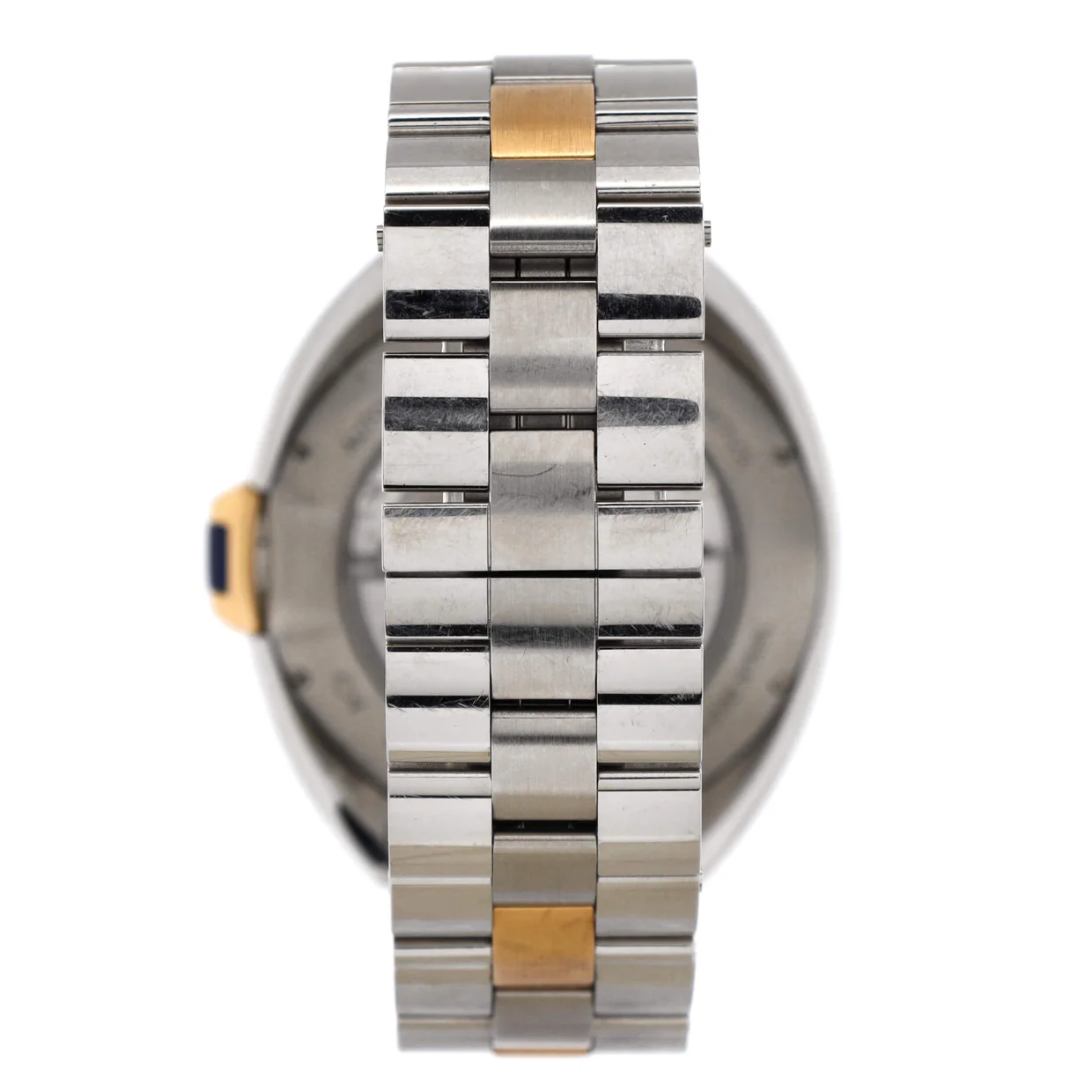 Cle de Cartier Automatic Watch Stainless Steel and Rose Gold 40 - Deep Luxury