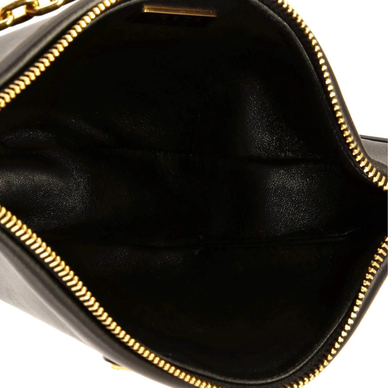 Double Symbole Triangle Bag Leather and Jacquard Mini - Deep Luxury