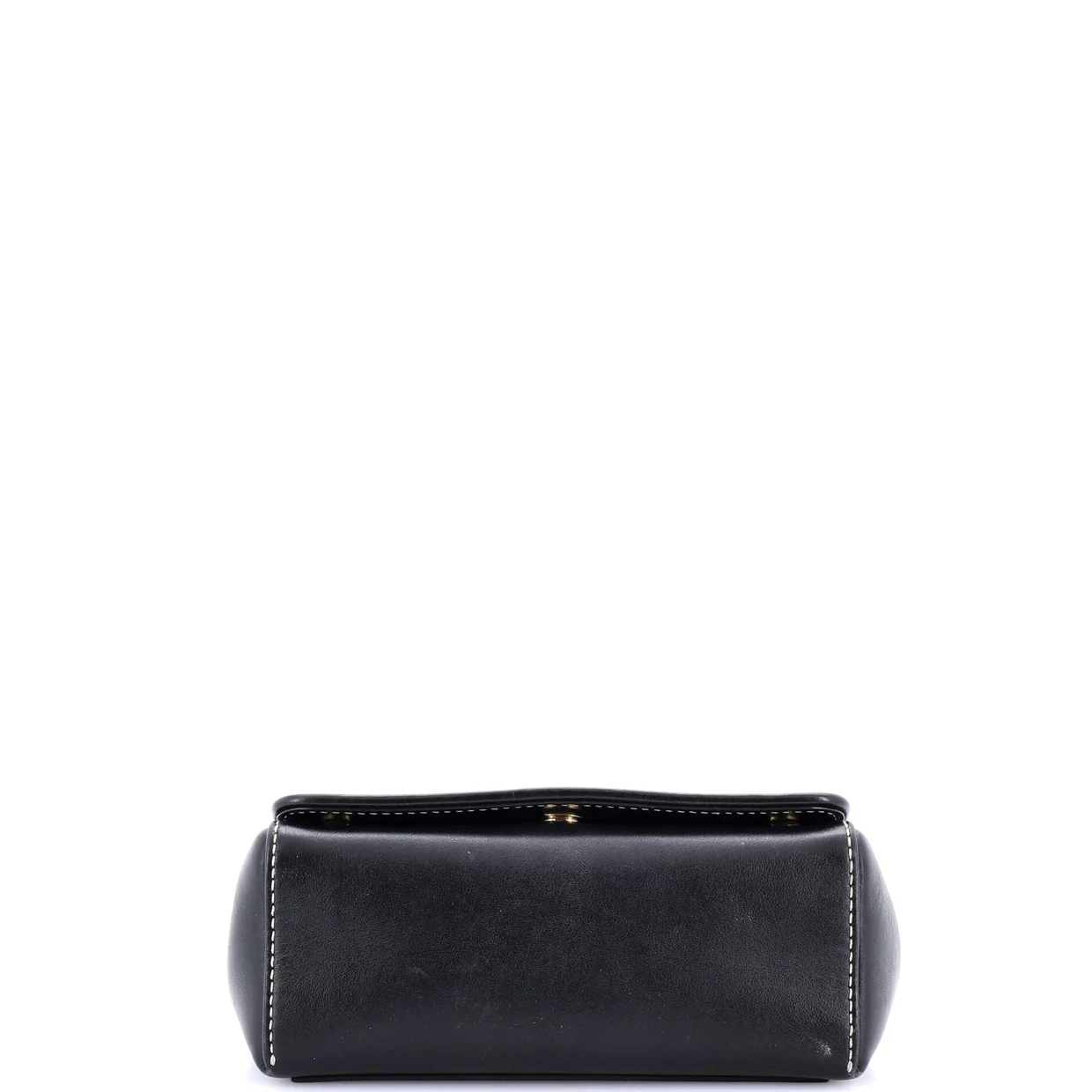 Flap Crossbody Bag Horseferry Embossed Leather Small - Deep Luxury