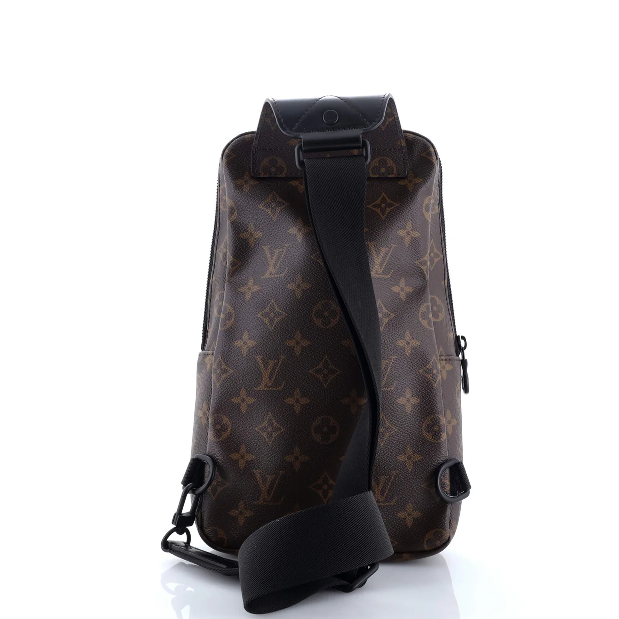 Avenue Sling Bag Macassar Monogram Canvas - Deep Luxury