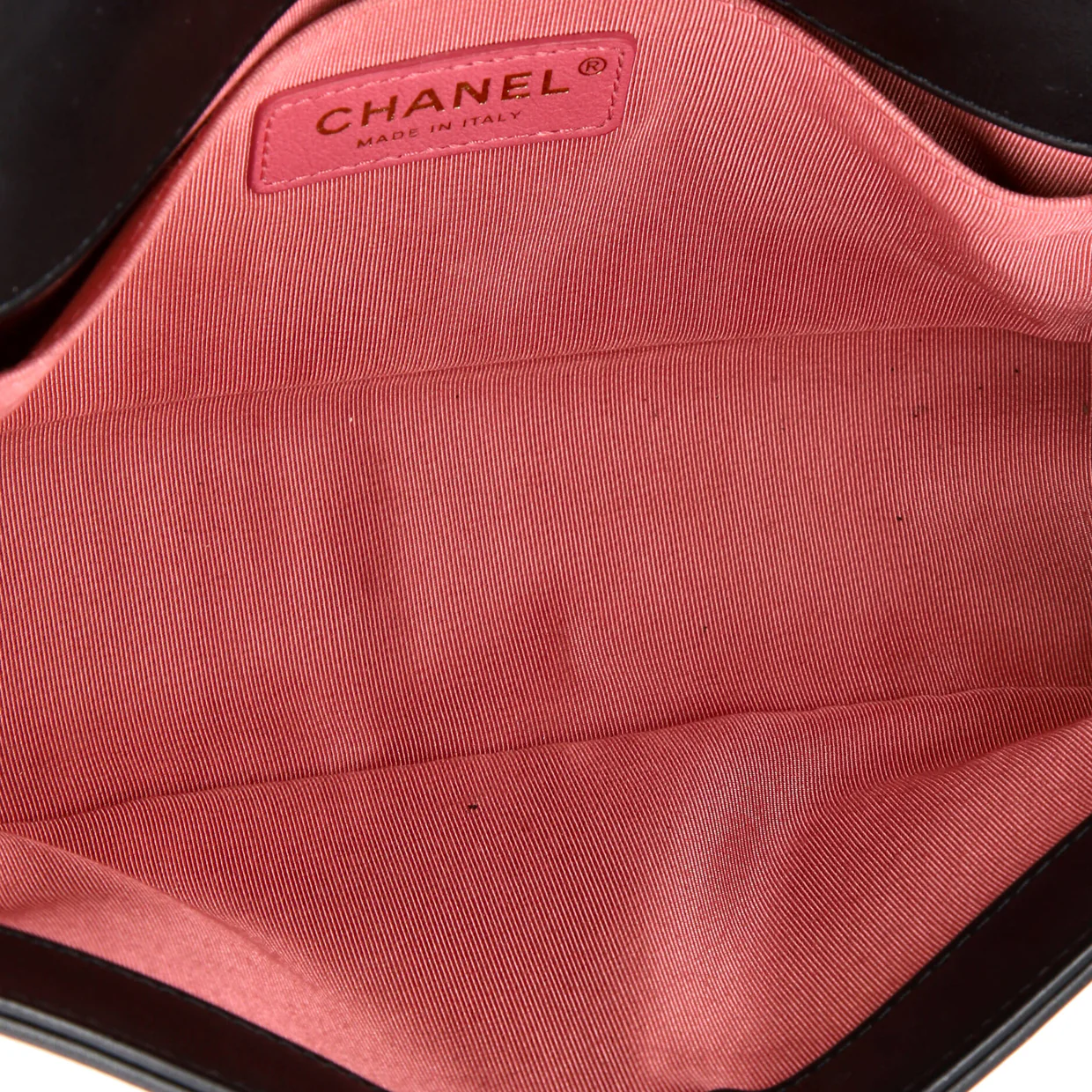 By The Sea Boy Flap Bag Chevron Embroidered Calfskin Old Medium - Deep Luxury