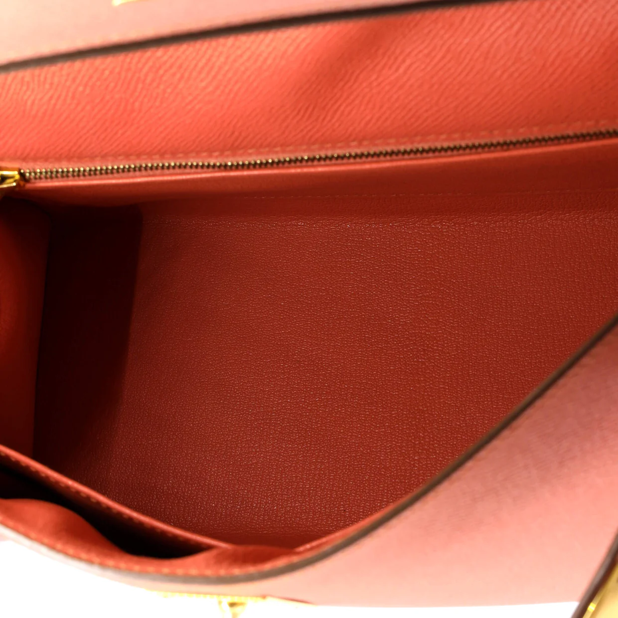 Kelly Handbag Flamingo Epsom with Gold Hardware 28 - Deep Luxury