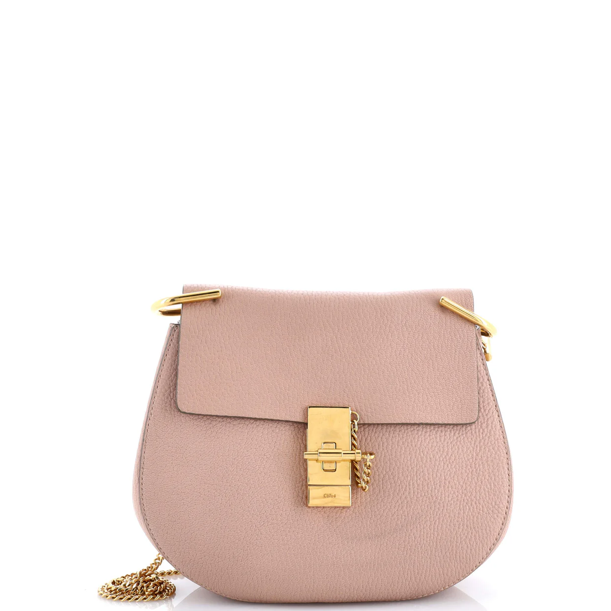 Drew Crossbody Bag Leather Small - Deep Luxury