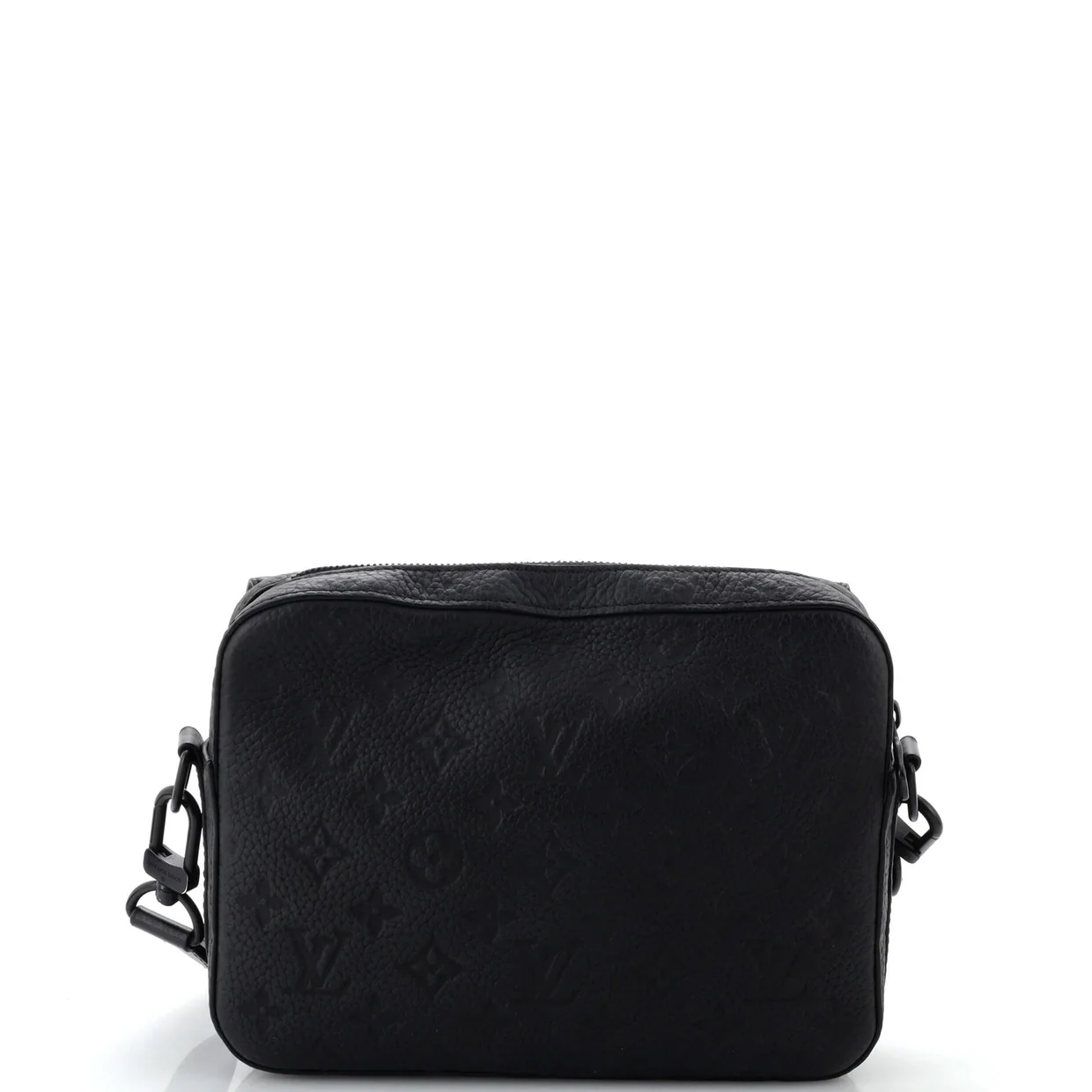 Steamer Messenger Bag Monogram Taurillon Leather - Deep Luxury