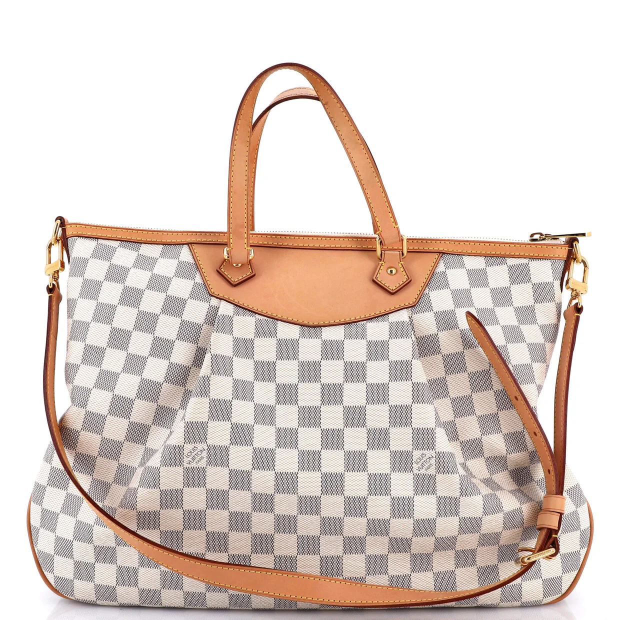 Siracusa Handbag Damier GM - Deep Luxury