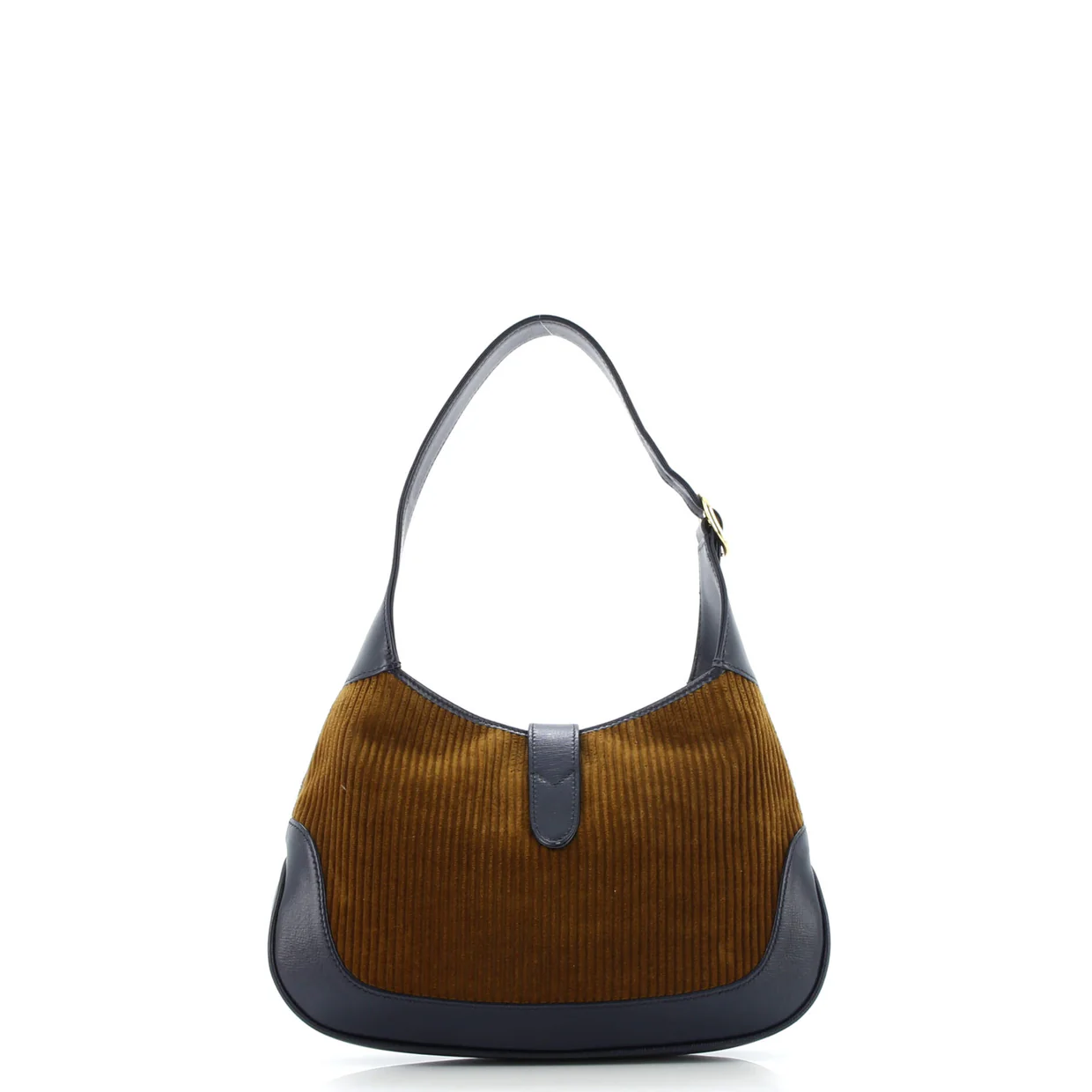 Jackie 1961 Hobo Corduroy with Leather Small - Deep Luxury