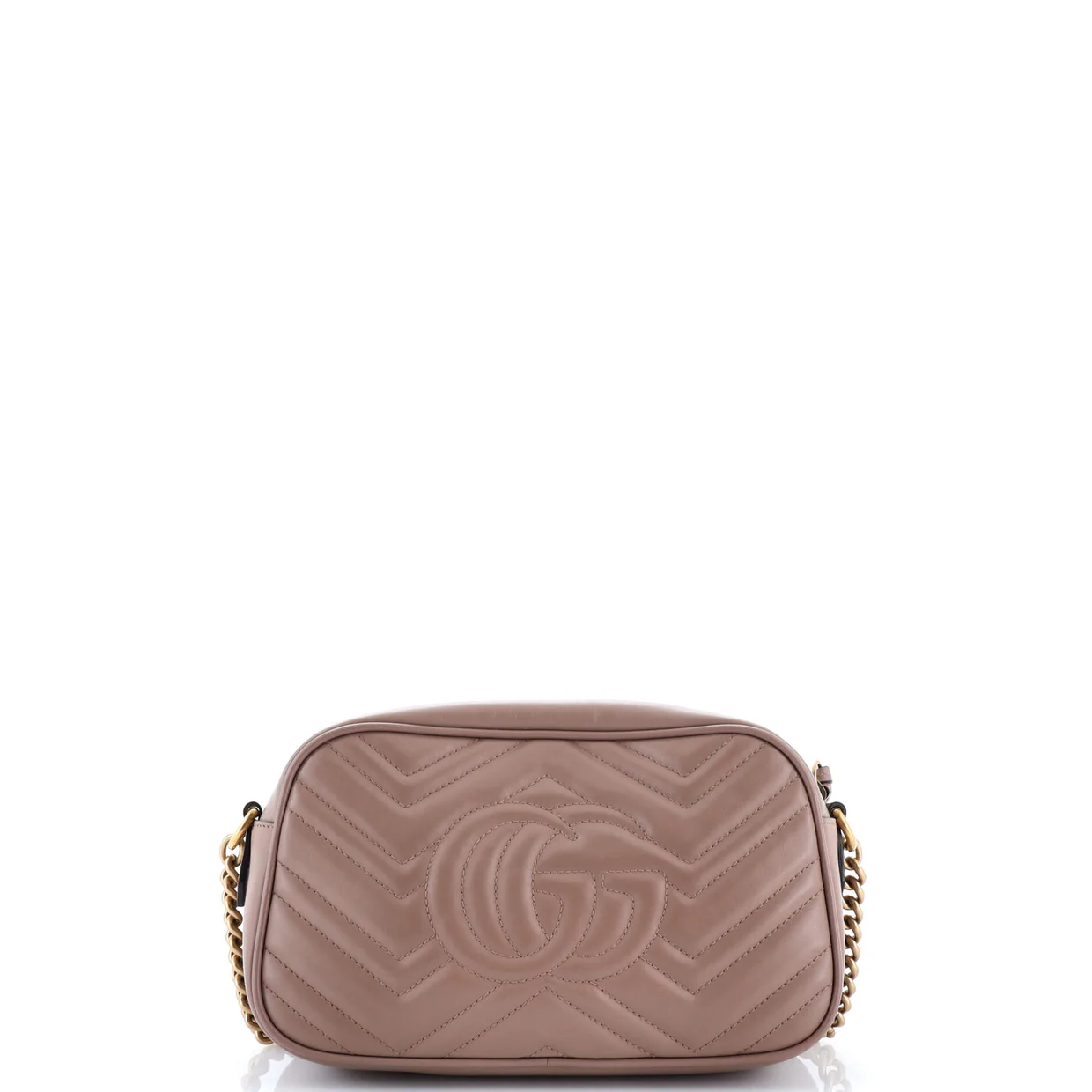 GG Marmont Shoulder Bag Matelasse Leather Small - Deep Luxury