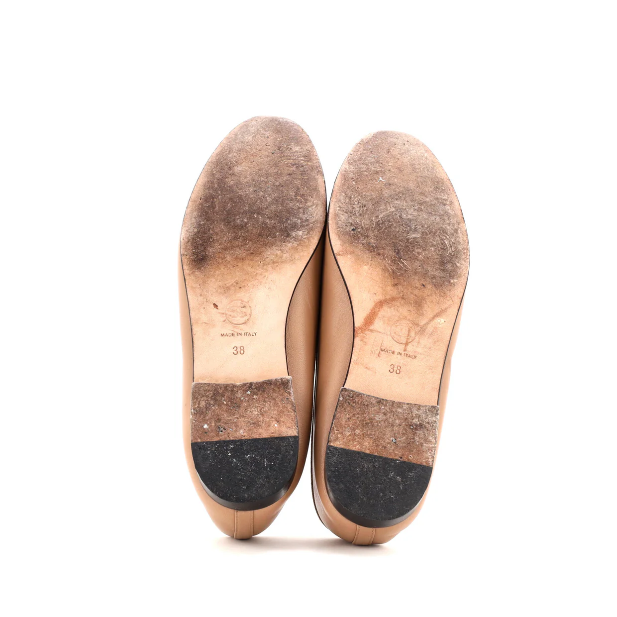 Women's CC Cap Toe Bow Ballerina Flats Leather - Deep Luxury
