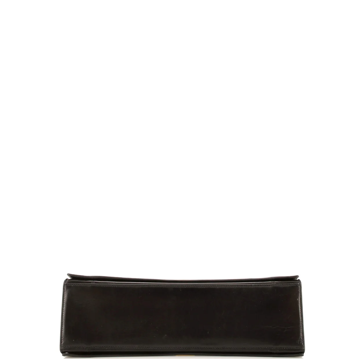 Crush Top Handle Shoulder Bag Leather Medium - Deep Luxury