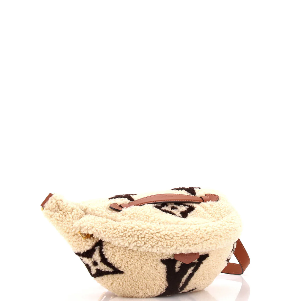 Bum Bag Monogram Giant Teddy Fleece - Deep Luxury