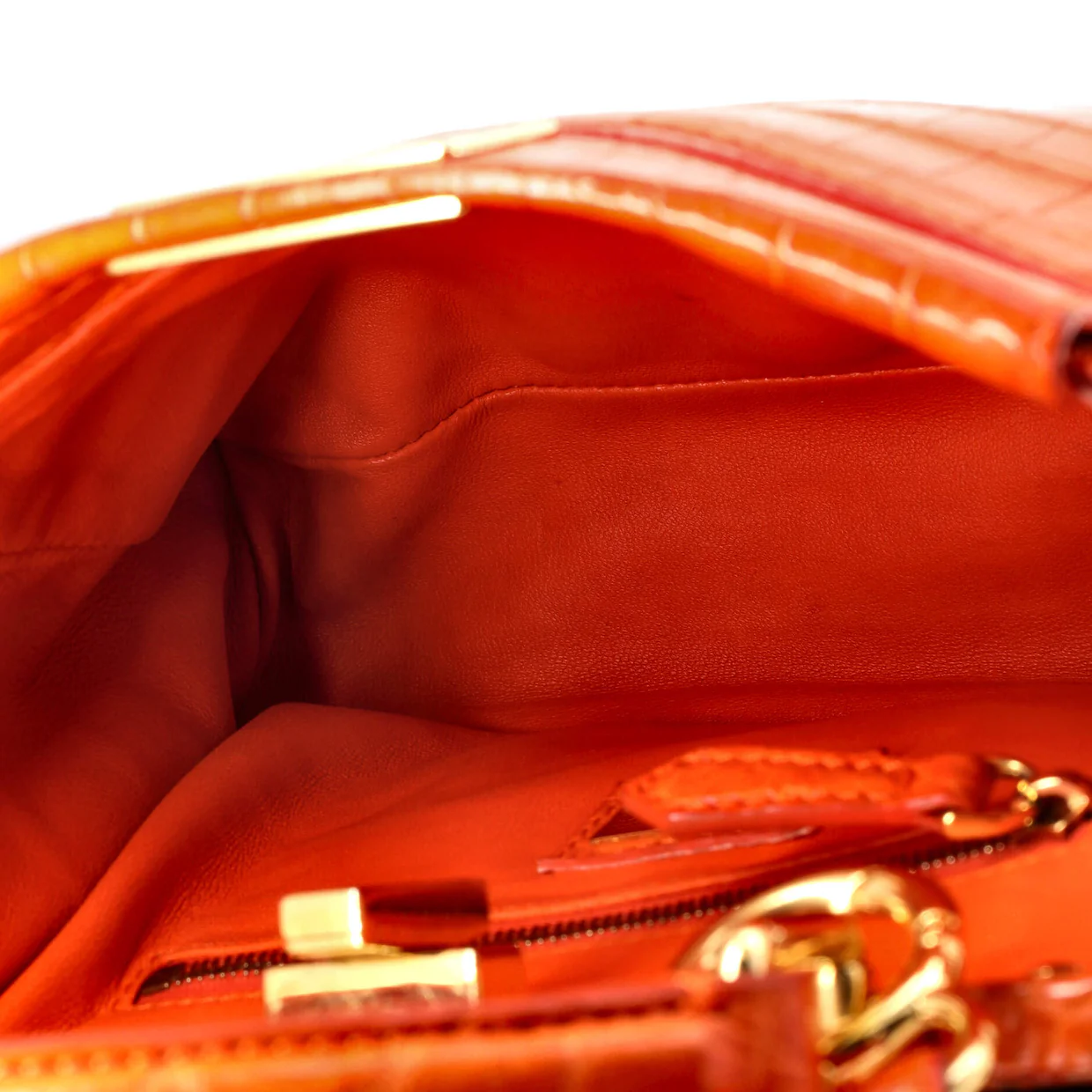Peekaboo Bag Crocodile Mini - Deep Luxury