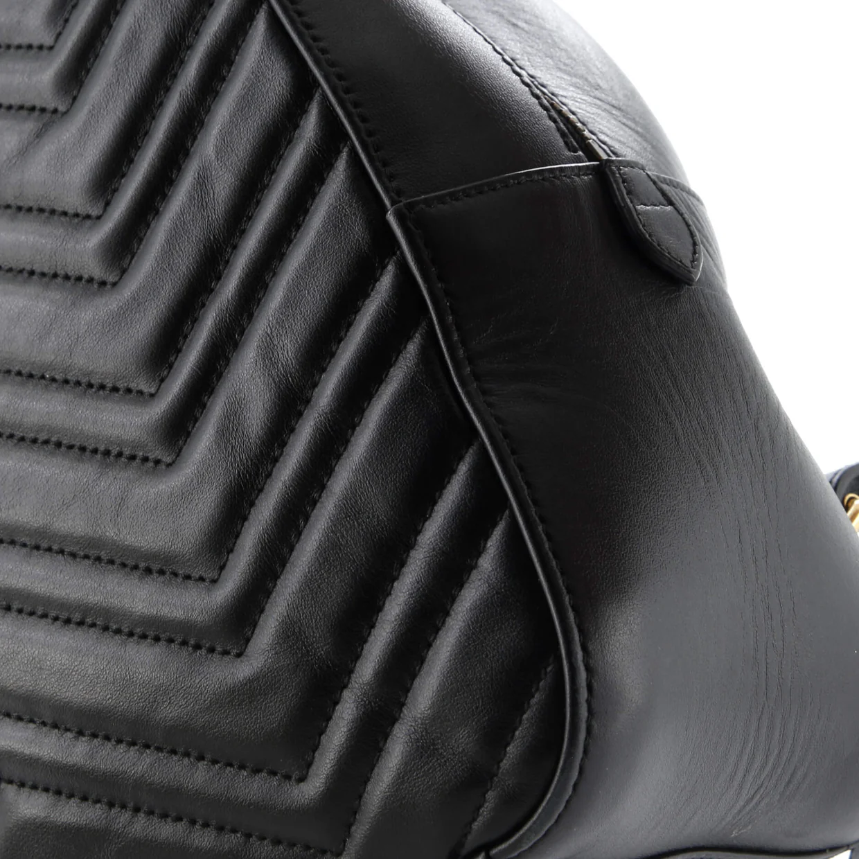 GG Marmont Backpack Matelasse Leather Small - Deep Luxury