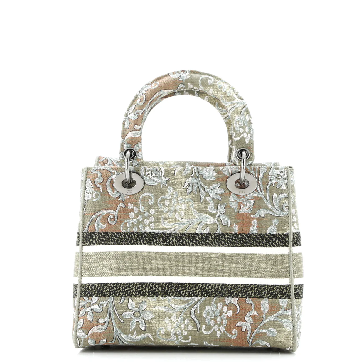 Lady D-Lite Bag Embroidered Canvas Medium - Deep Luxury