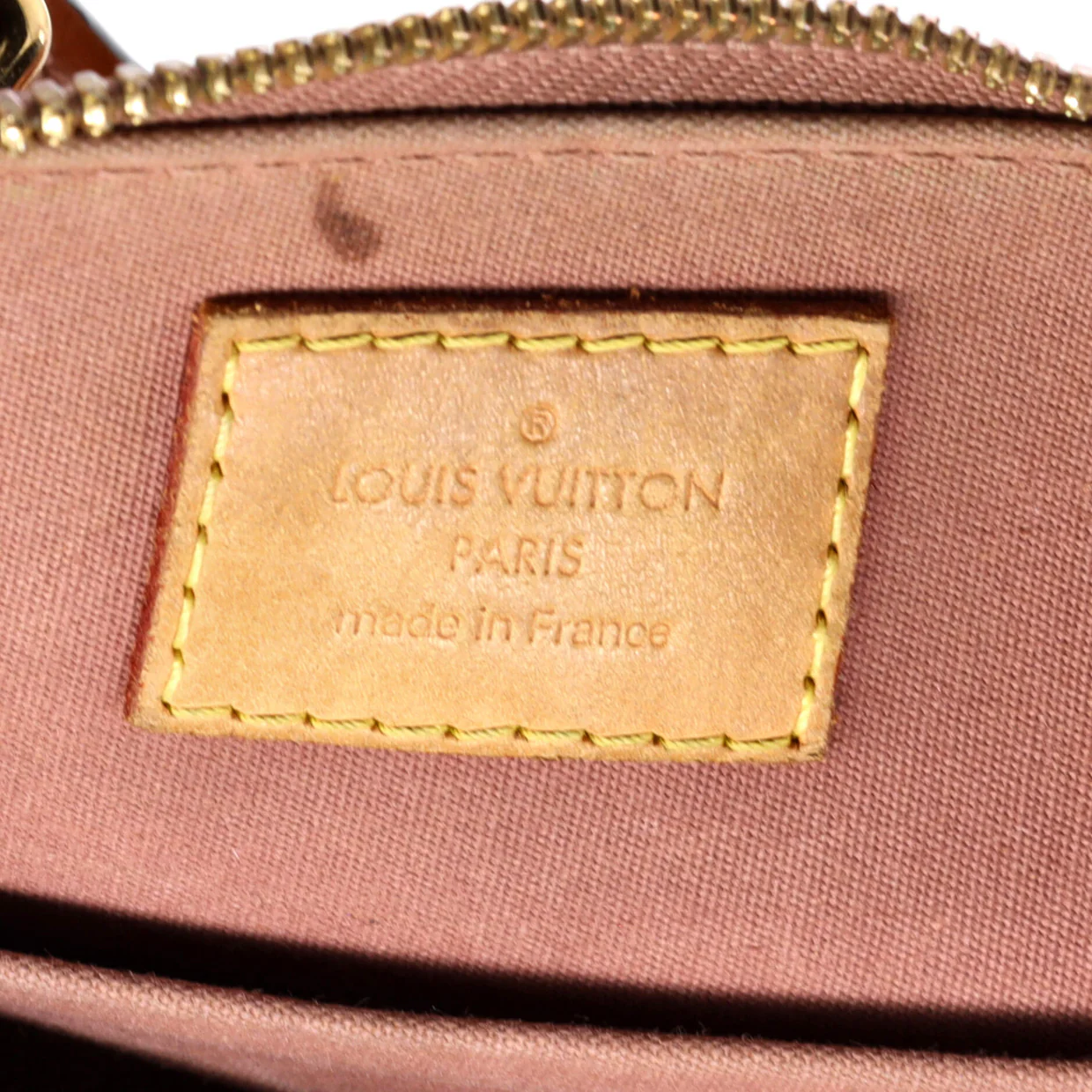 Alma Handbag Monogram Vernis BB - Deep Luxury