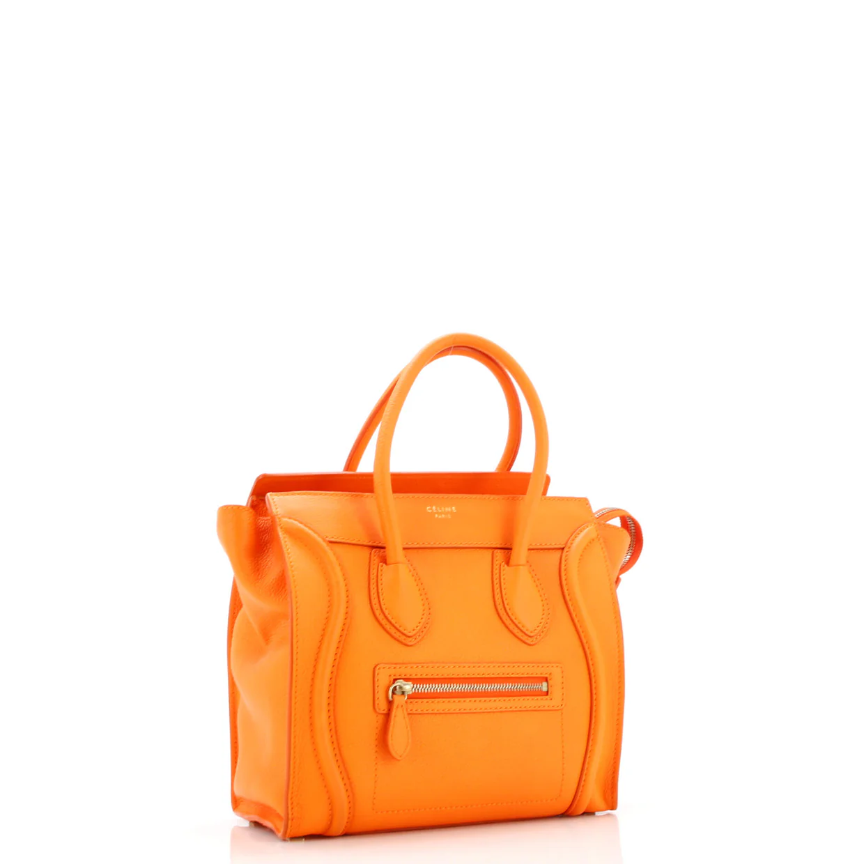Luggage Bag Grainy Leather Micro - Deep Luxury