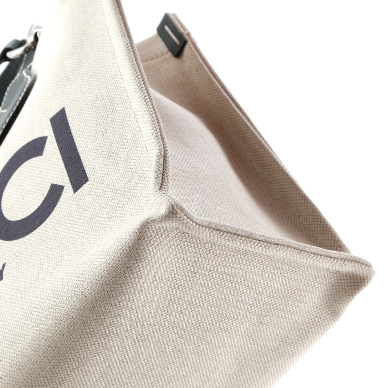 Logo Shopper Tote Printed Canvas Small - Deep Luxury