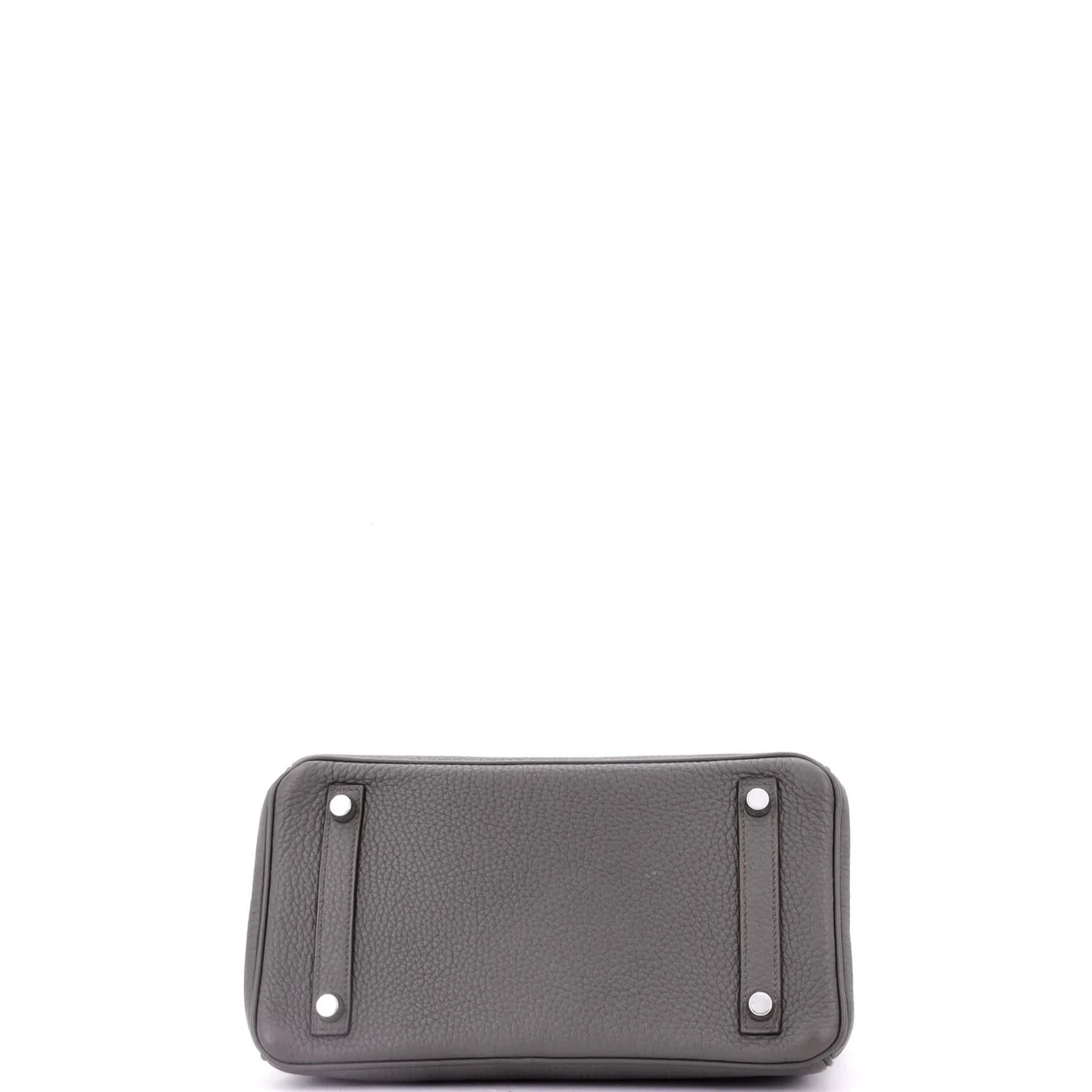 Birkin Handbag Grey Togo with Palladium Hardware 25 - Deep Luxury