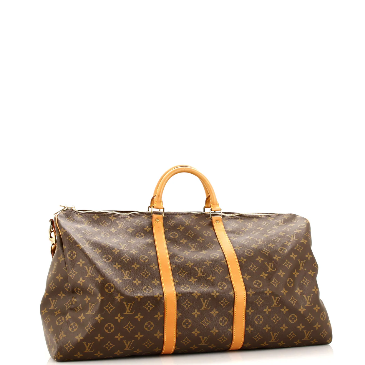 Keepall Bandouliere Bag Monogram Canvas 60 - Deep Luxury