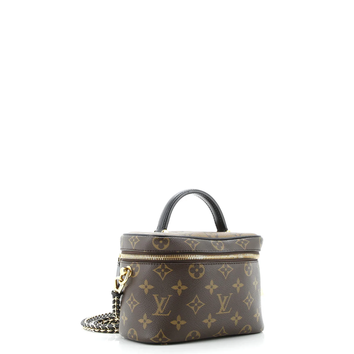 Vanity Handbag Reverse Monogram Canvas PM - Deep Luxury