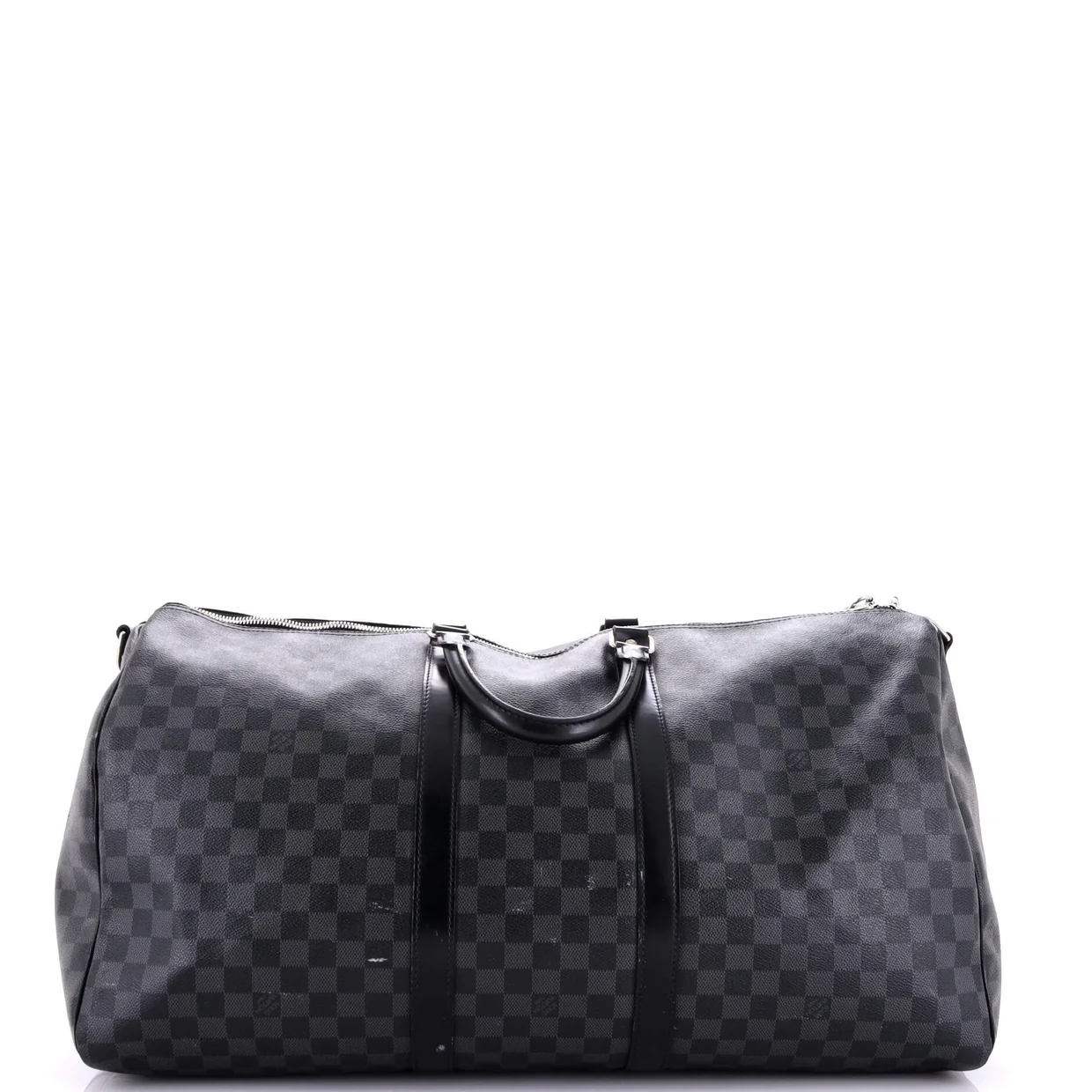 Keepall Bandouliere Bag Damier Graphite 55 - Deep Luxury