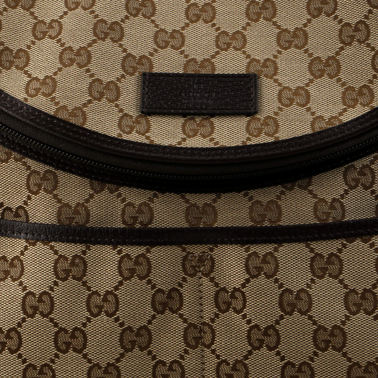 Diaper Crossbody Bag GG Canvas - Deep Luxury