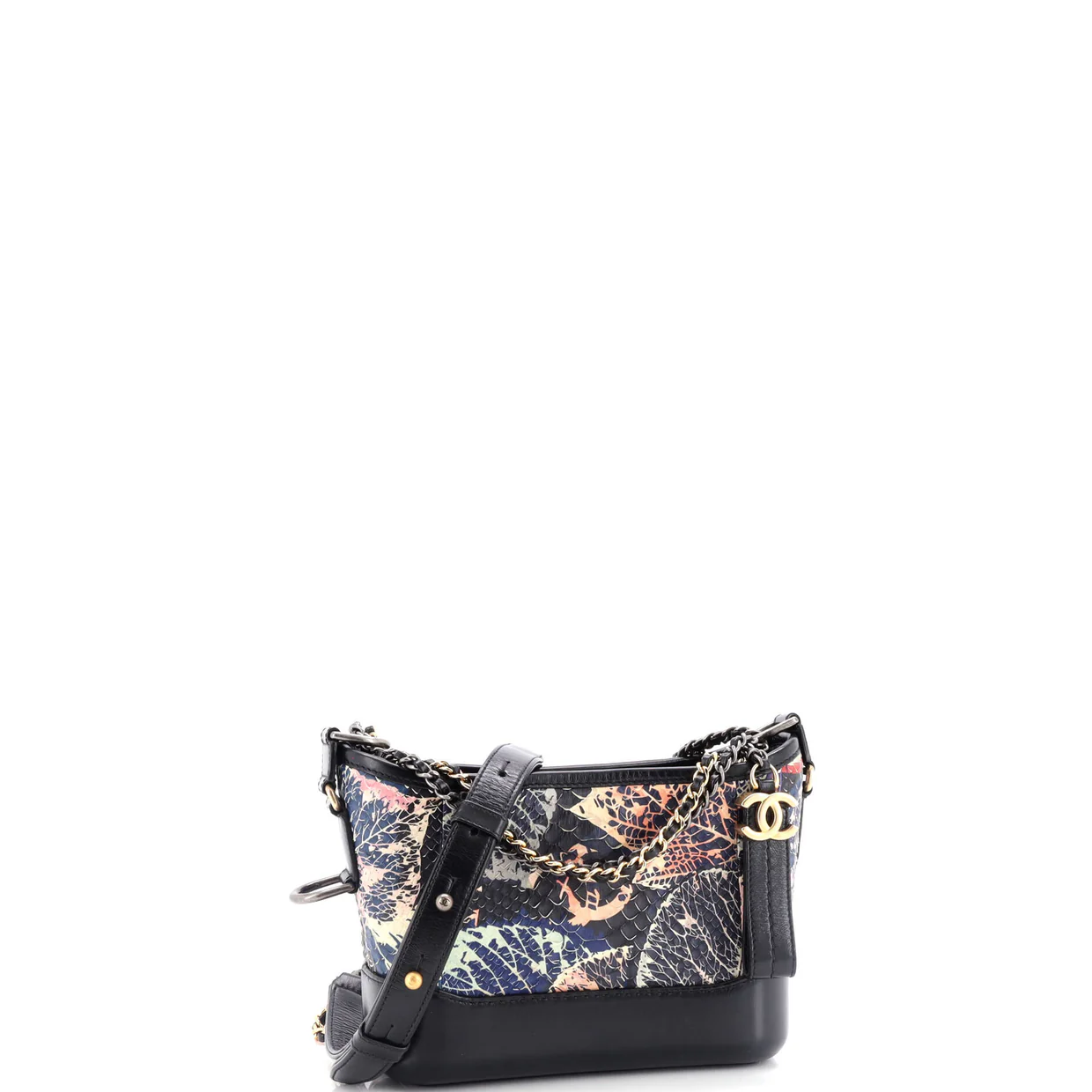 Gabrielle Hobo Python Small - Deep Luxury