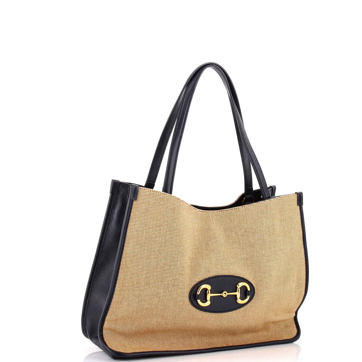 Horsebit 1955 Tote Canvas and Leather Medium - Deep Luxury