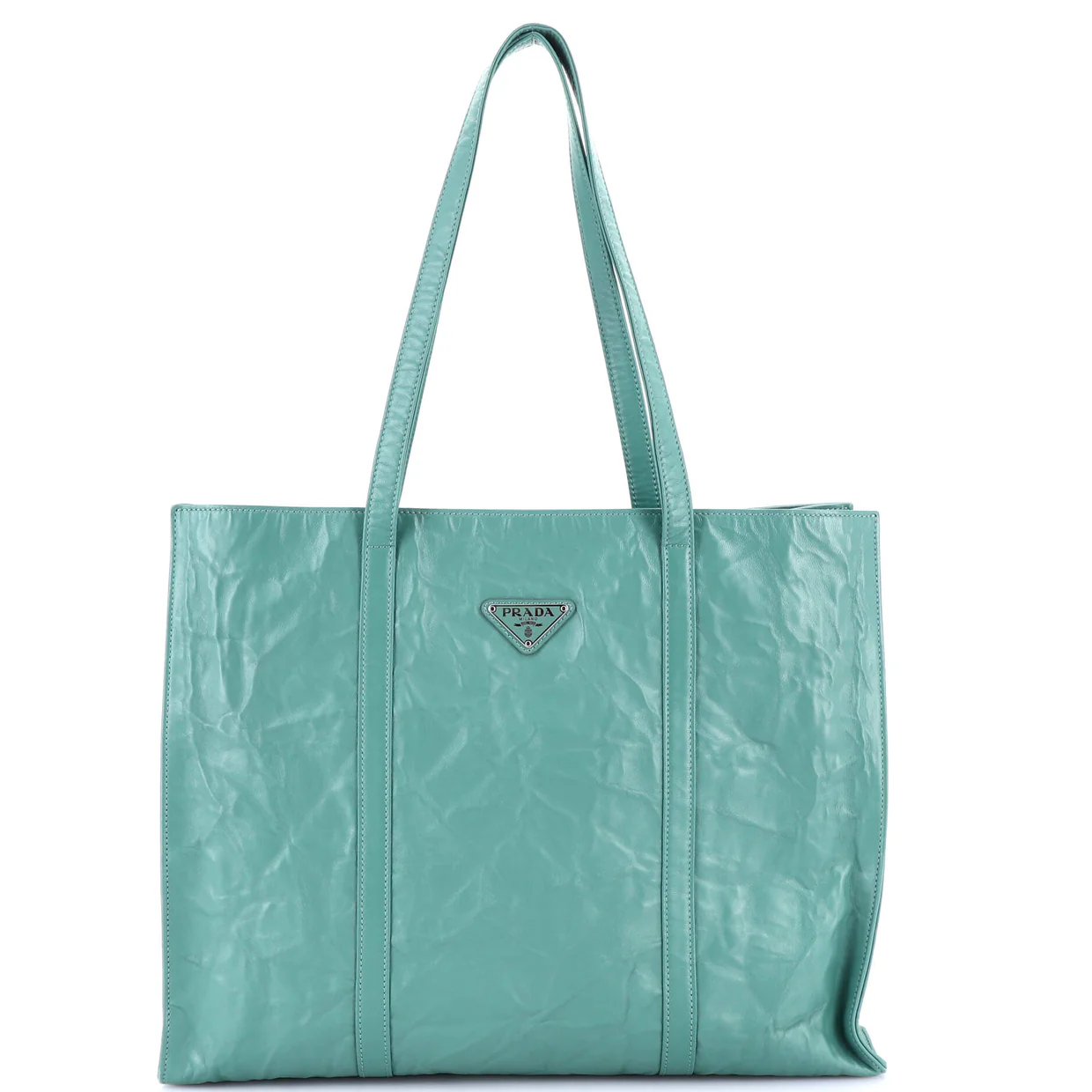 Shopper Tote Nappa Antique Large - Deep Luxury