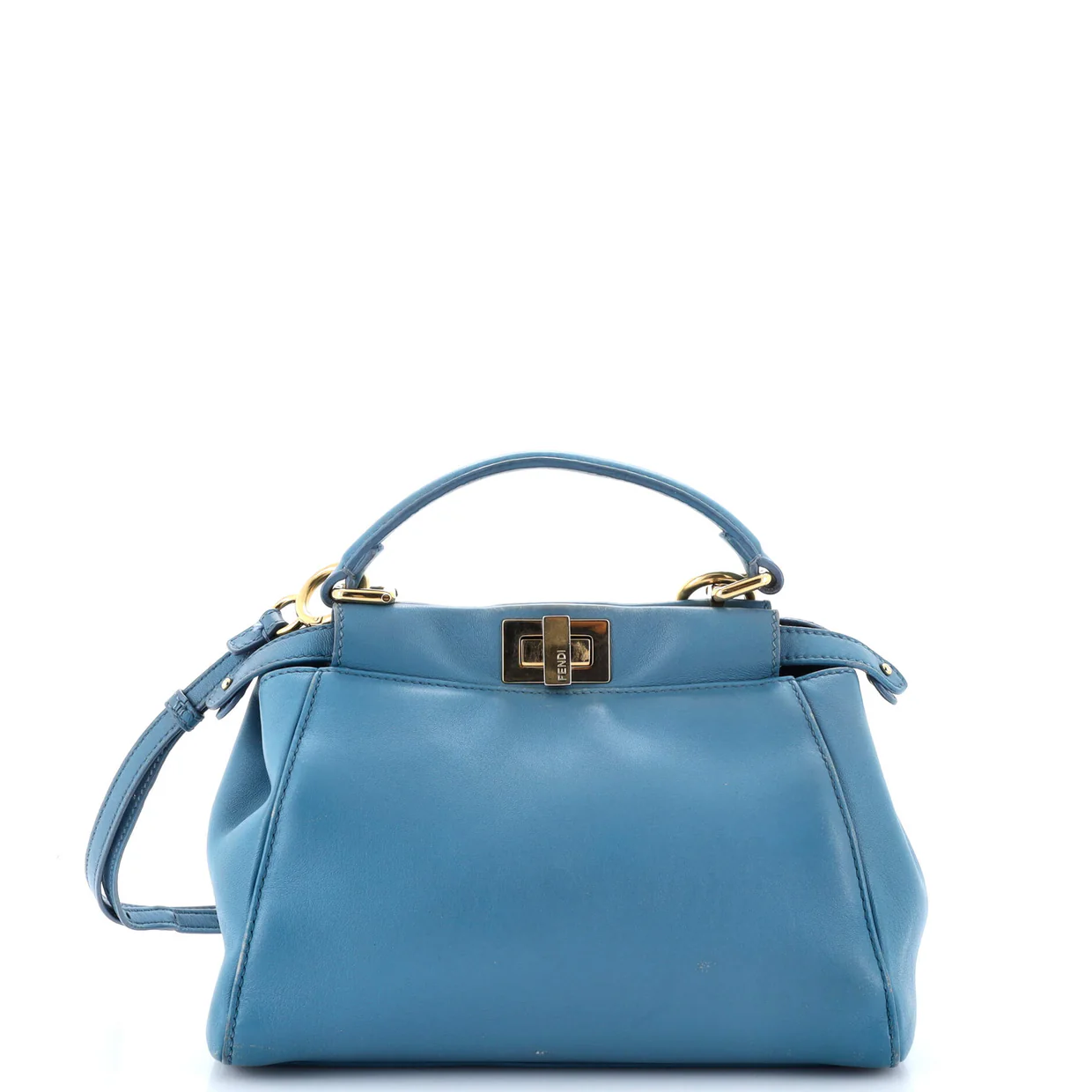 Peekaboo Bag Leather Mini - Deep Luxury