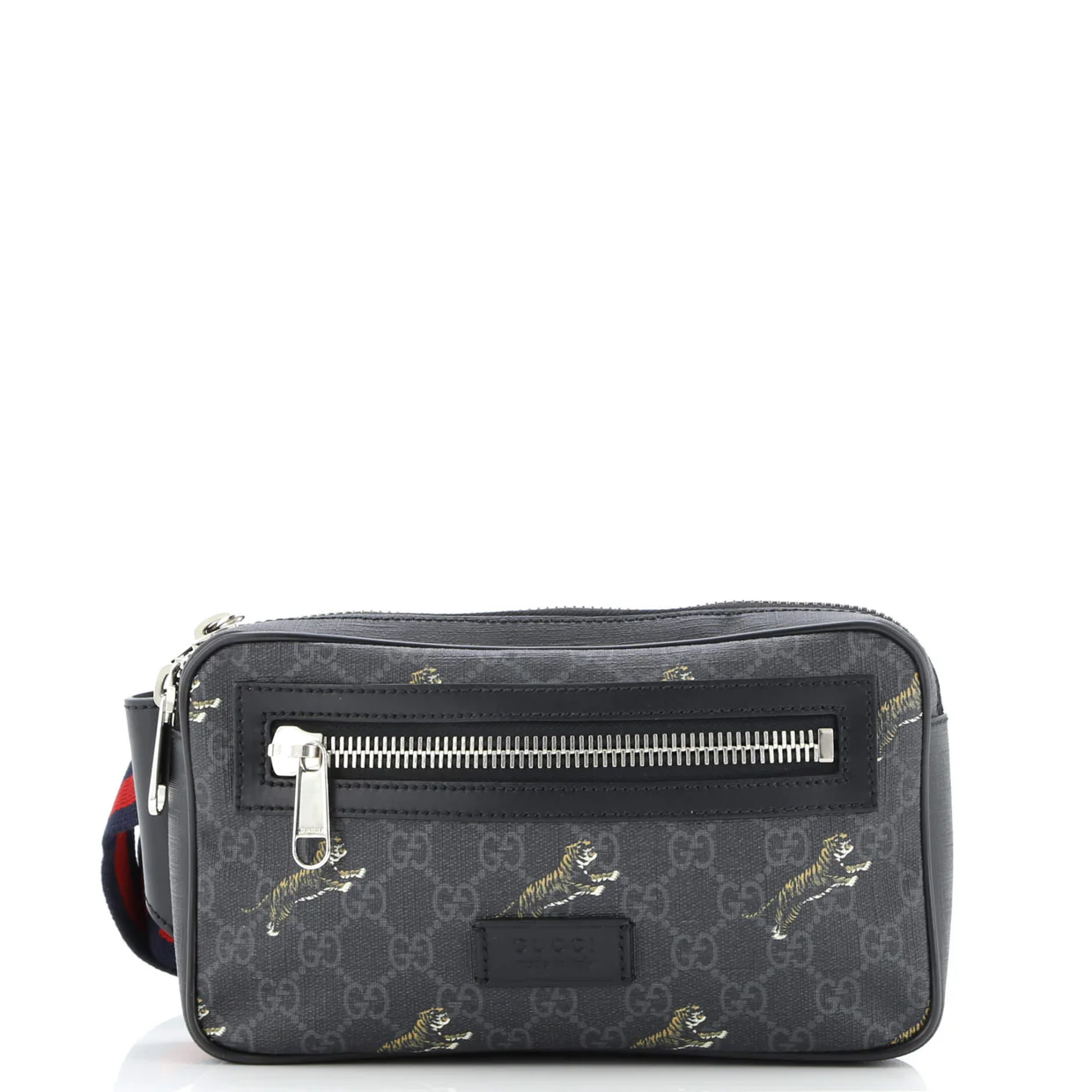 Soft Zip Belt Bag Printed GG Coated Canvas Small - Deep Luxury