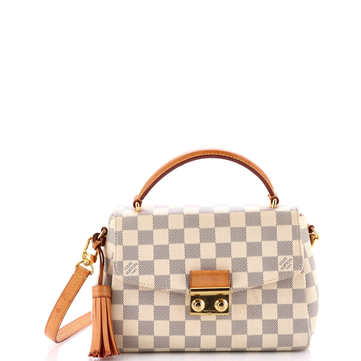 Croisette Handbag Damier - Deep Luxury