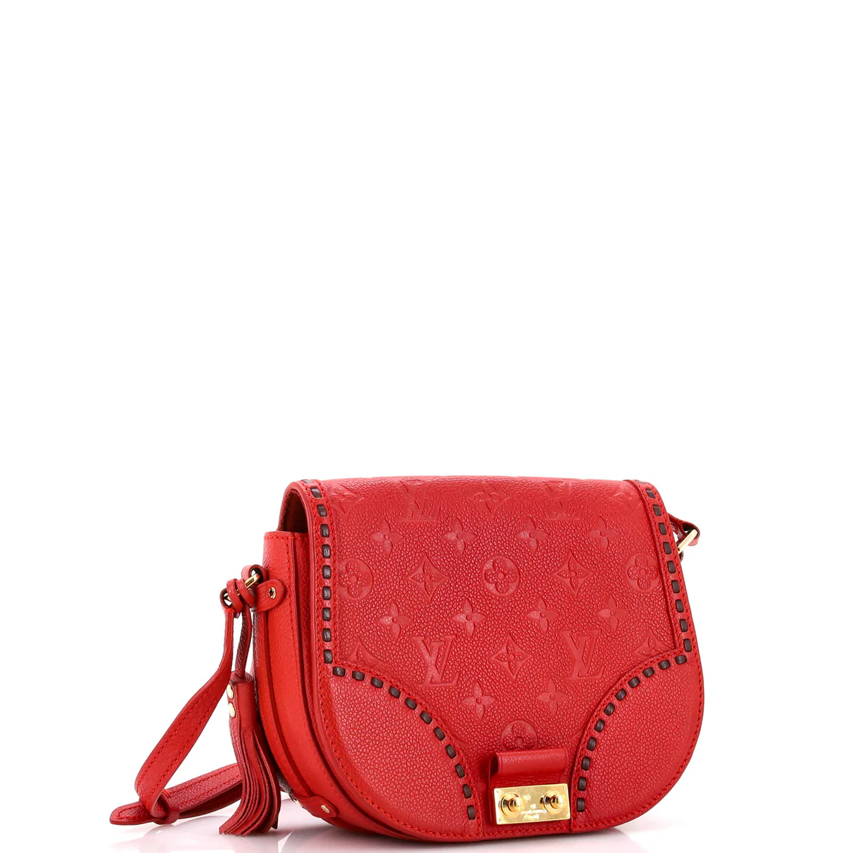 Junot Handbag Monogram Empreinte Leather - Deep Luxury