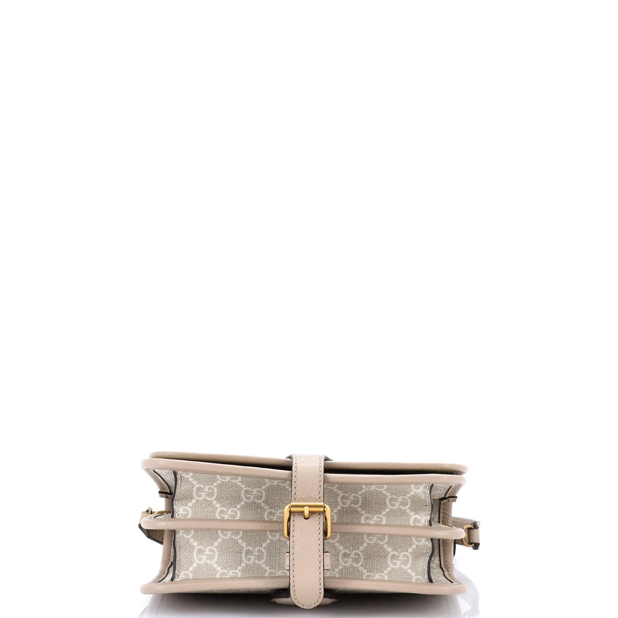 Interlocking G Patch Messenger Bag GG Coated Canvas Mini - Deep Luxury