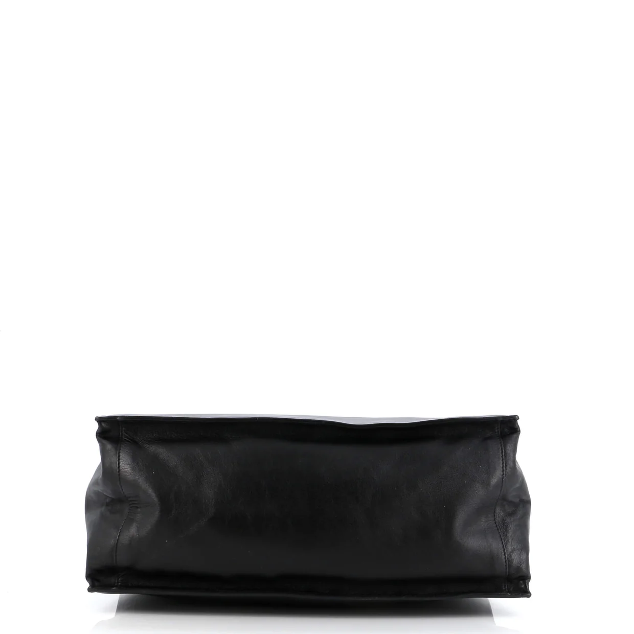 Rive Gauche Shopper Tote Leather Tall - Deep Luxury