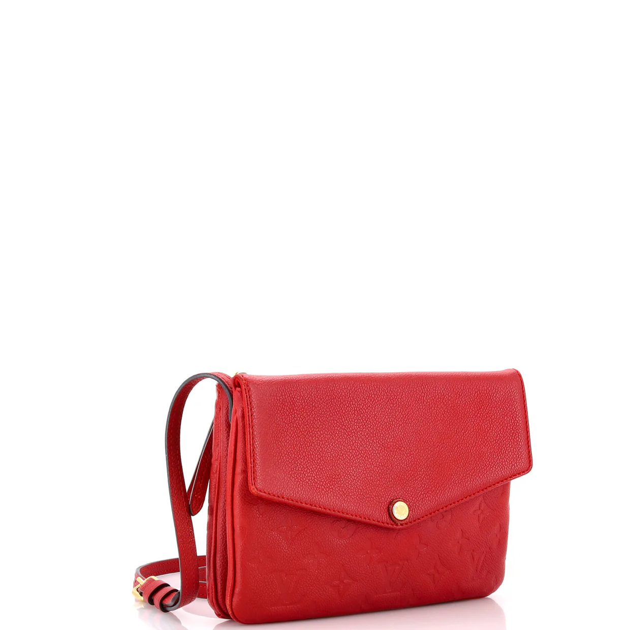 Twice Handbag Monogram Empreinte Leather - Deep Luxury